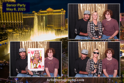 Themed photo booth green screen background