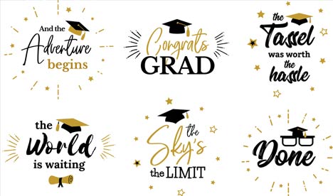 Selection of Customizable graphics